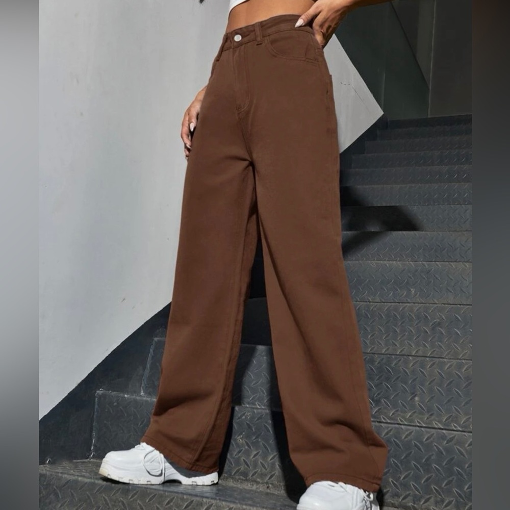 Wide length pants